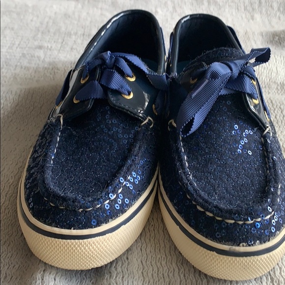 Sperry Shoes - Sperry Topsider Limited Edition Navy Sequins Sperry Shoes - Sperry Topsider Limited Edition Navy Sequins